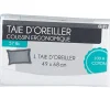 Taie d oreiller coussin ergonomique blanc