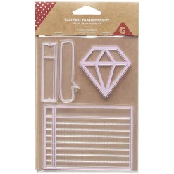 Tampon bullet décor PVC