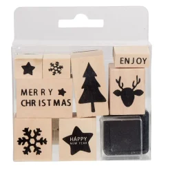 Tampons de Noël x9
