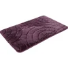 Tapis à mémoire de forme rectangulaire violet