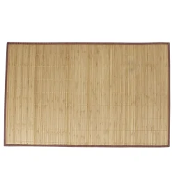 Tapis bambou