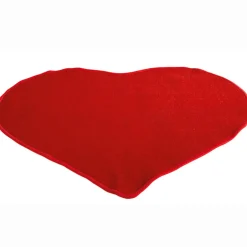 Tapis coeur rouge