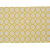 Tapis de chambre jaune style années 50