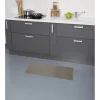 Tapis de cuisine L80X50 couleur taupe