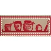 Tapis de cuisine motif pot de confiture