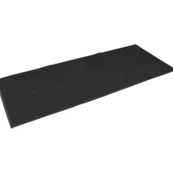 Tapis de cuisine noir