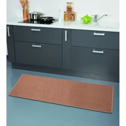 Tapis de cuisine XXL marron clair