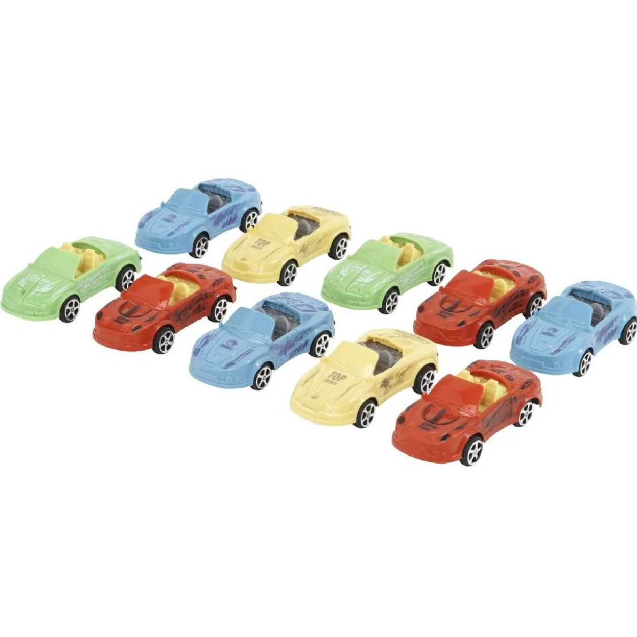 Tapis de jeu et 10 minis voitures