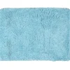 Tapis de salle de bain bleu