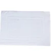 Tapis de salle de bain blanc