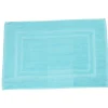 Tapis de salle de bain bleu