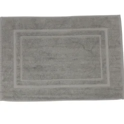 Tapis de salle de bain gris
