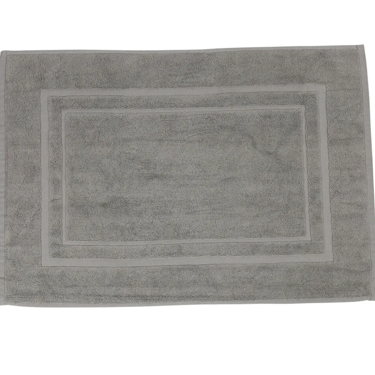 Tapis de salle de bain gris
