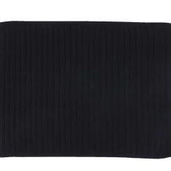 Tapis de salle de bain noir