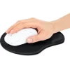 Tapis de souris repose poignet ergonomique noir