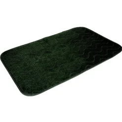 Tapis effet fourrure gris anthracite