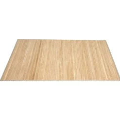Tapis en bambou naturel