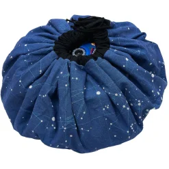 Tapis enfant 2 en 1 : tapis de jeu double face et sac de rangement