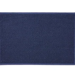 Tapis ménager antidérapant bleu