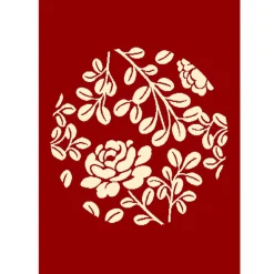 Tapis moquette design Fleurs