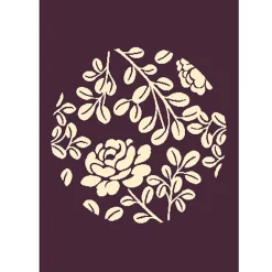 Tapis moquette design Fleurs