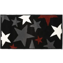 Tapis moquette design étoiles