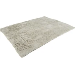 Tapis pour chien rectangulaire uni beige