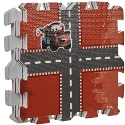 Tapis puzzle Cars x9