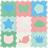 Tapis puzzle en mousse interconnectable 10pcs