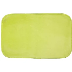 Tapis rectangulaire vert anis