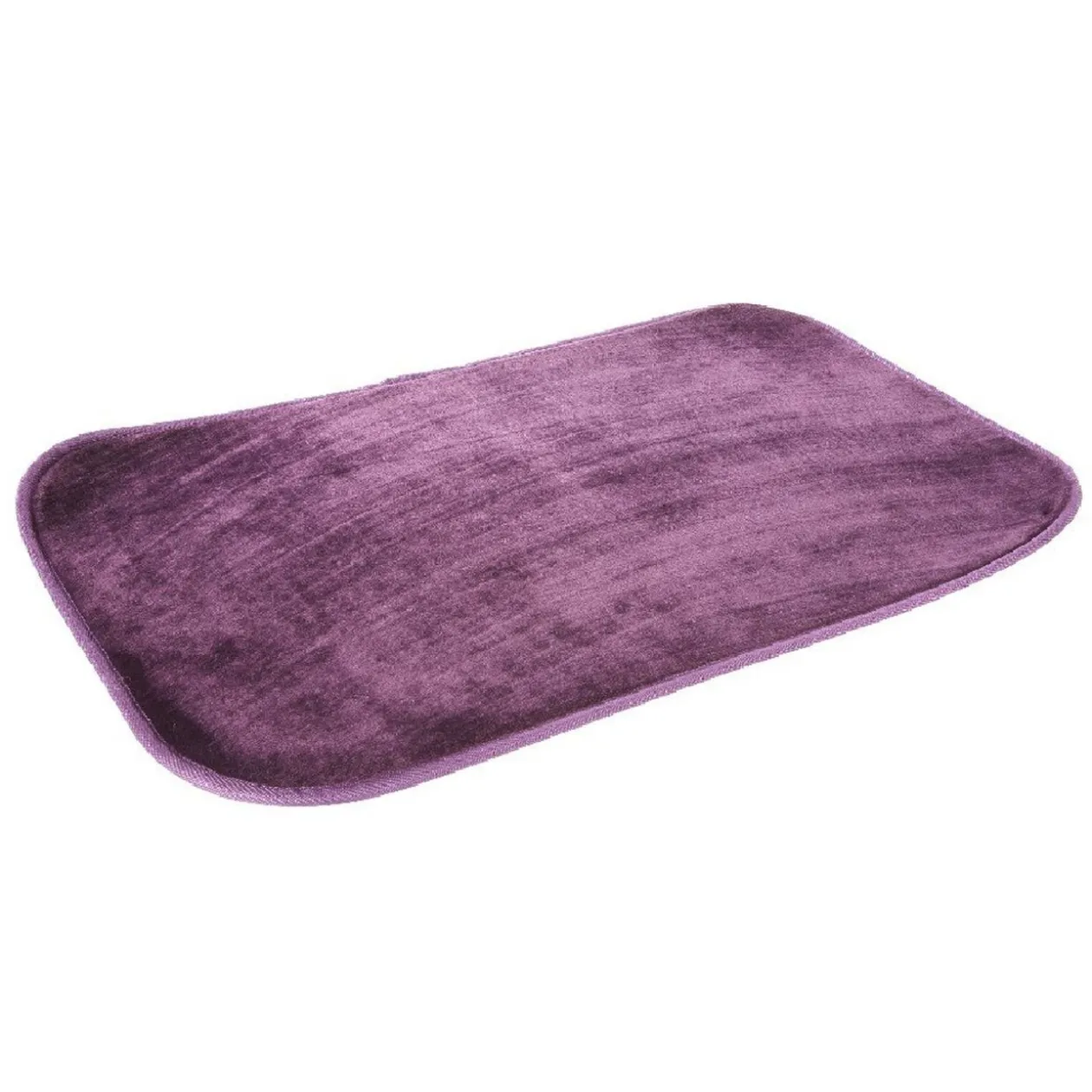 Tapis rectangulaire violet