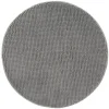 Tapis rond chenille microfibre