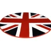 Tapis rond London drapeau anglais