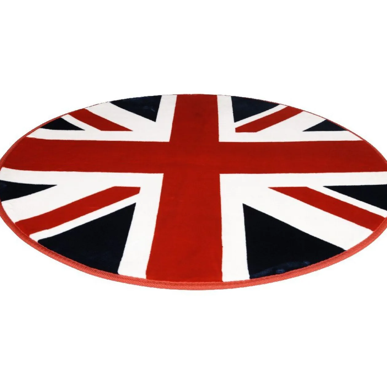 Tapis rond London drapeau anglais