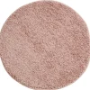 Tapis rond rose Muranu Jardin Anglais