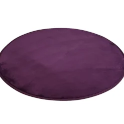 Tapis rond violet