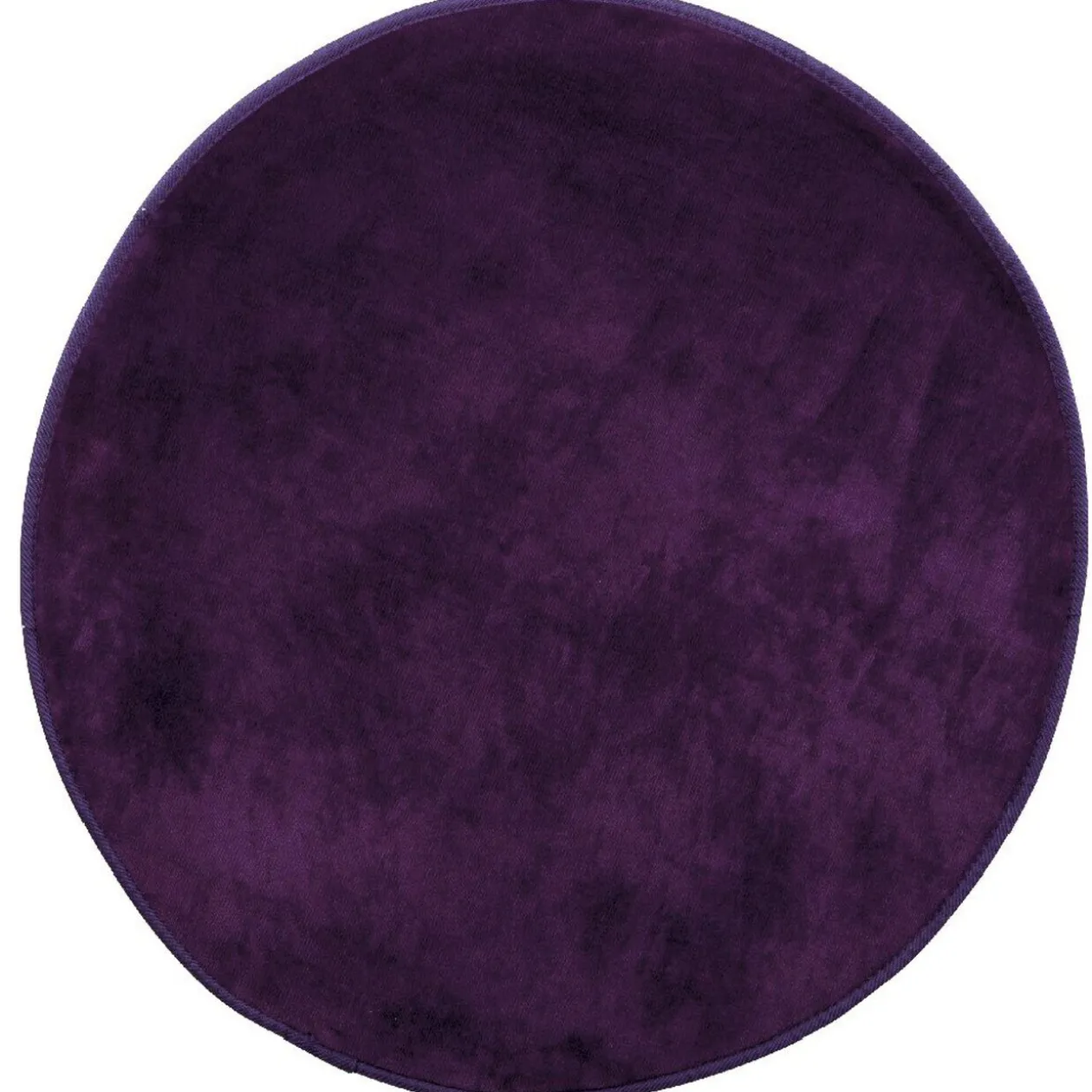 Tapis rond violet