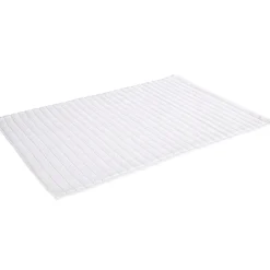 Tapis salle de bain blanc