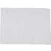 Tapis salle de bain blanc