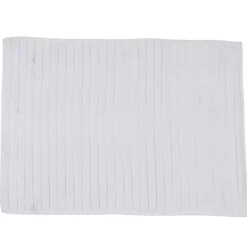 Tapis salle de bain blanc