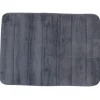 Tapis salle de bain gris
