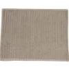 Tapis salle de bain taupe