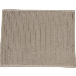 Tapis salle de bain taupe