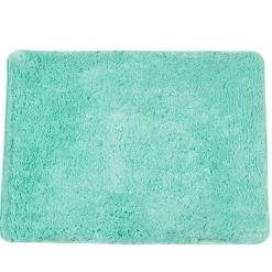 Tapis salle de bain vert