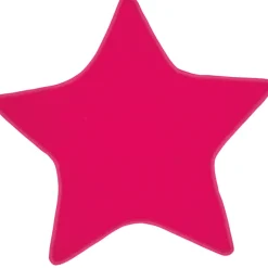 Tapis étoile rose