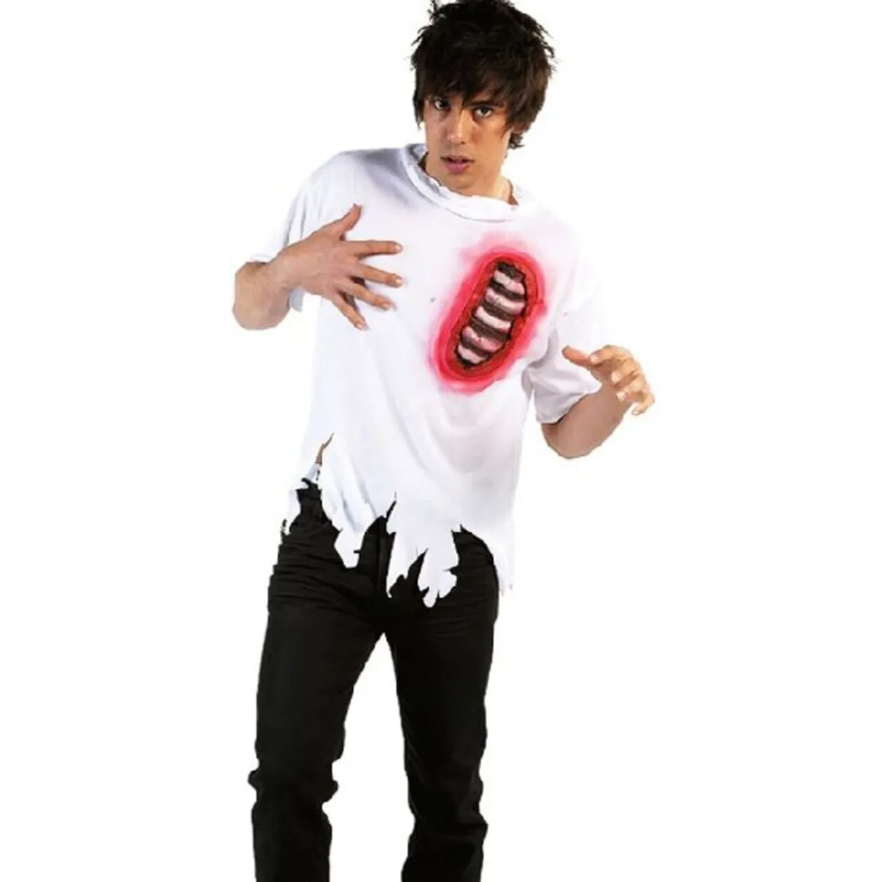 Tee shirt cicatrice Halloween