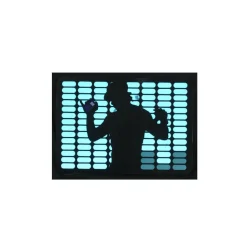 Tee-shirt à motif lumineux Dancefloor