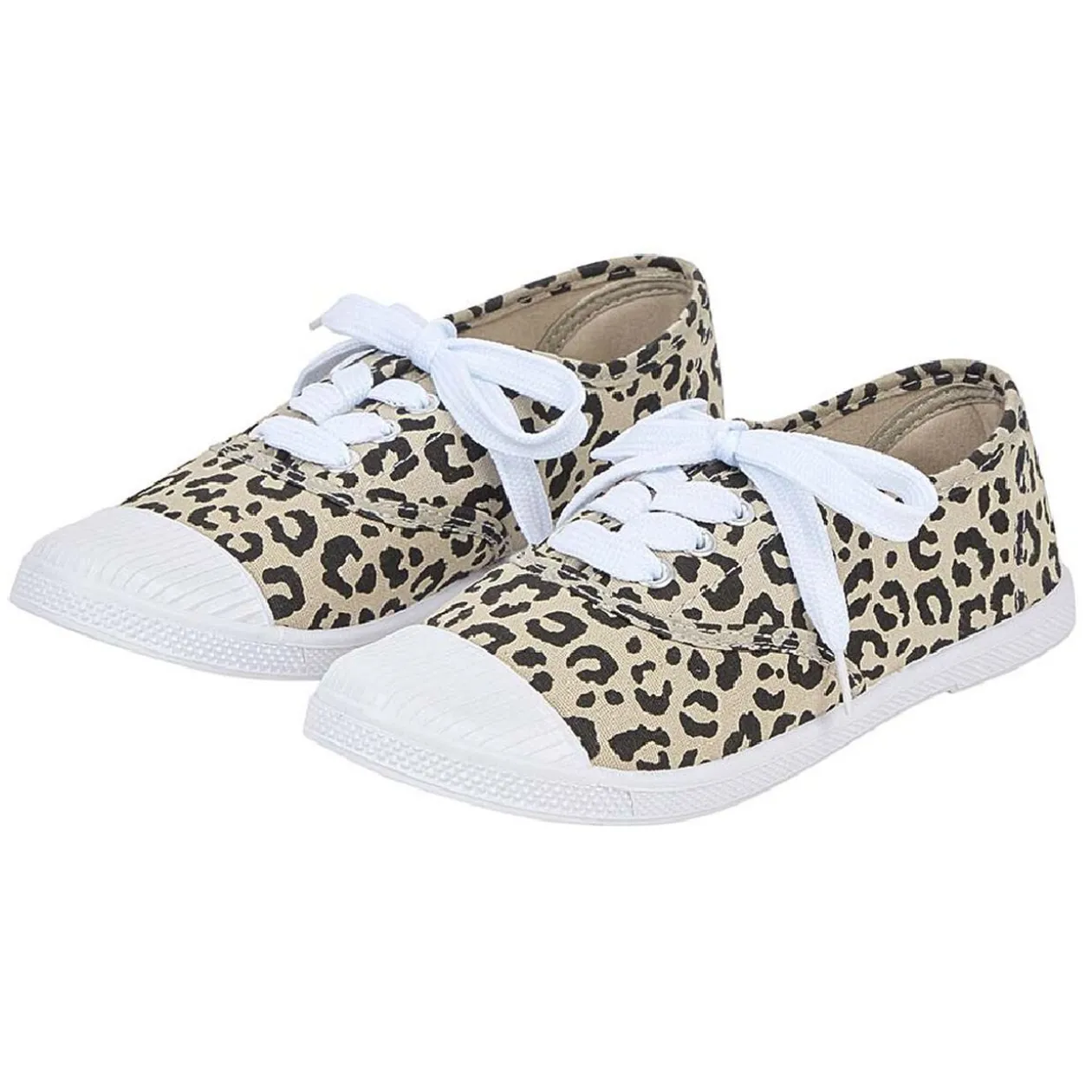 Tennis en toile motif léopard T40