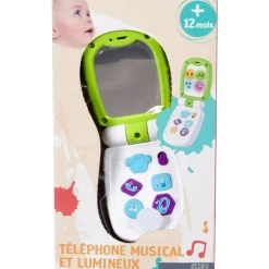 Téléphone musical et lumineux 1er âge