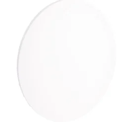 Toile à peindre ovale blanc 30x35cm